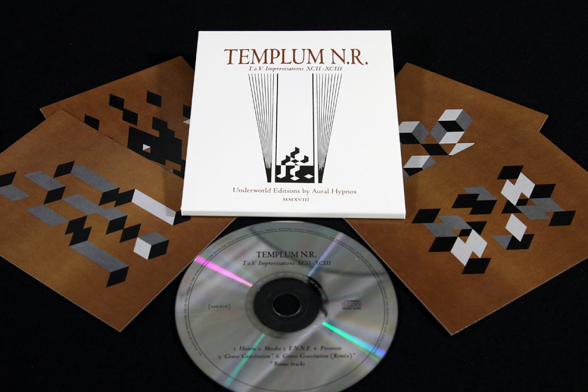 Templum N.R. ‘T.o.V. Improvisations XCII-XCIII’, CD